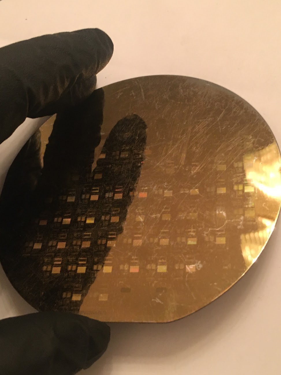 4″ Unknown Silicon Wafer 1980s Extremely Rare