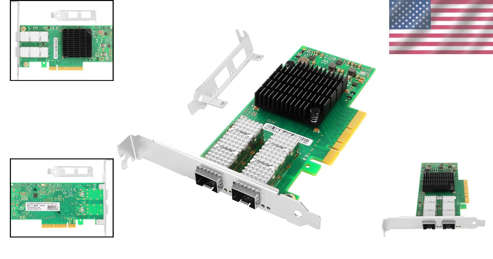 Dual Port 25GbE Ethernet NIC with RDMA Support