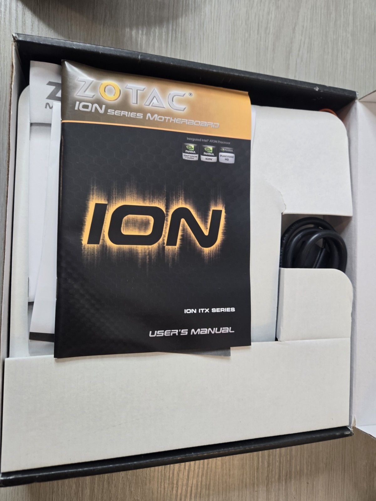 NEW Zotac ION Atom N230 Motherboard ” See Photos And Description”