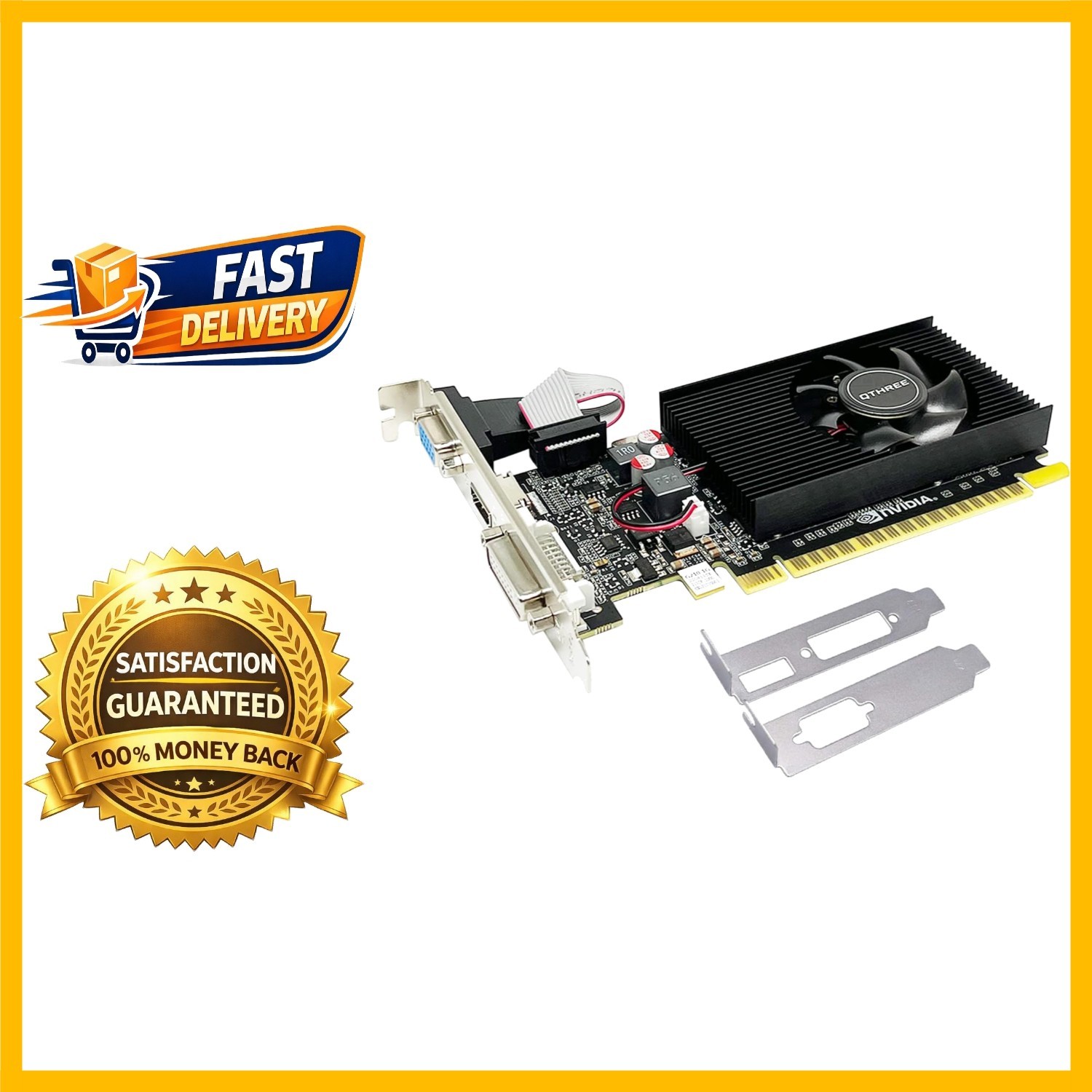 Nvidia GeForce 210 1GB Video Card – Ideal for Photo Editing and Casual Gaming