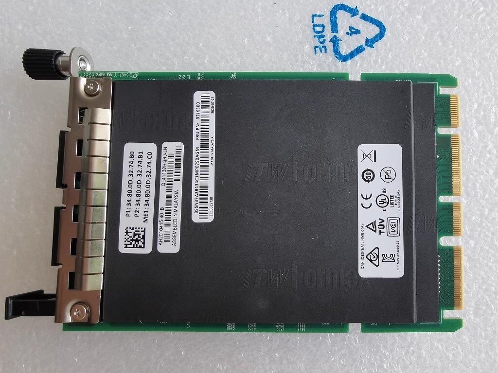 4XC7A08310 02JK500 THINKSYSTEM MARVELL QL41132 10GBASE-T 2-PORT OCP ETHERNET ADA