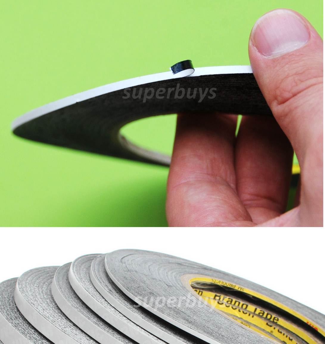 2mm x 50m Double Sided 3M Adhesive Tape Mobile Cell Phone LCD Touchscreen Repair