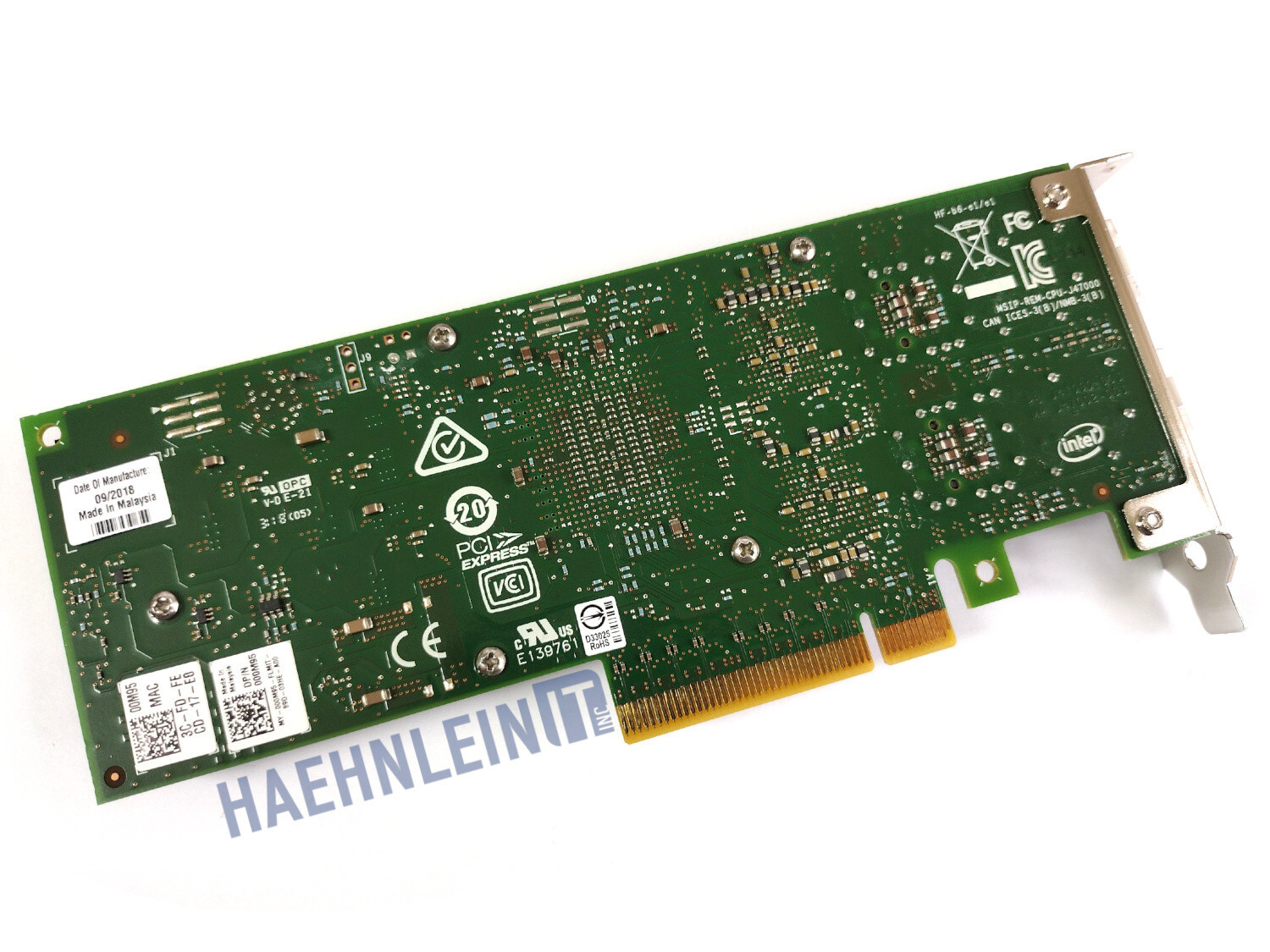 25Gb Network Bundle 2x Intel XXV710-DA2 SFP28 Server Adapter NIC PCIe x8 3.0 Gbe