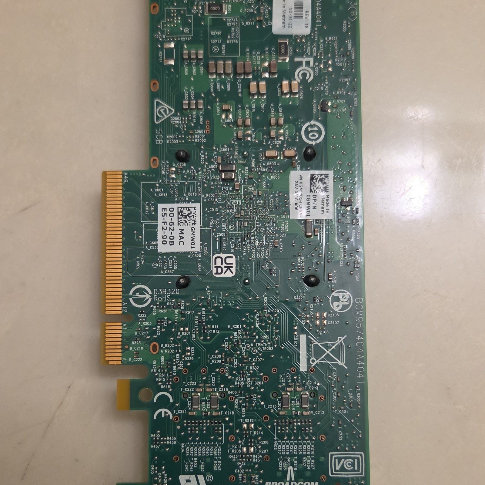 Intel X520-DA2 Dual Port 10GbE SFP+ PCIe x8 Network Card E10G42BTDA