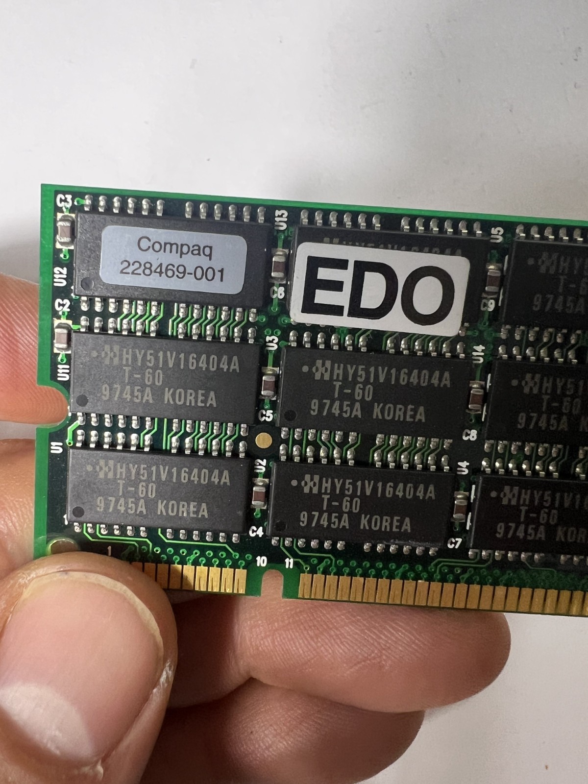 EDO COMPAQ 228469-001 64MB Memory EDO ECC # SUN 370-3797-01 64 MB RAM 50NS NICE!