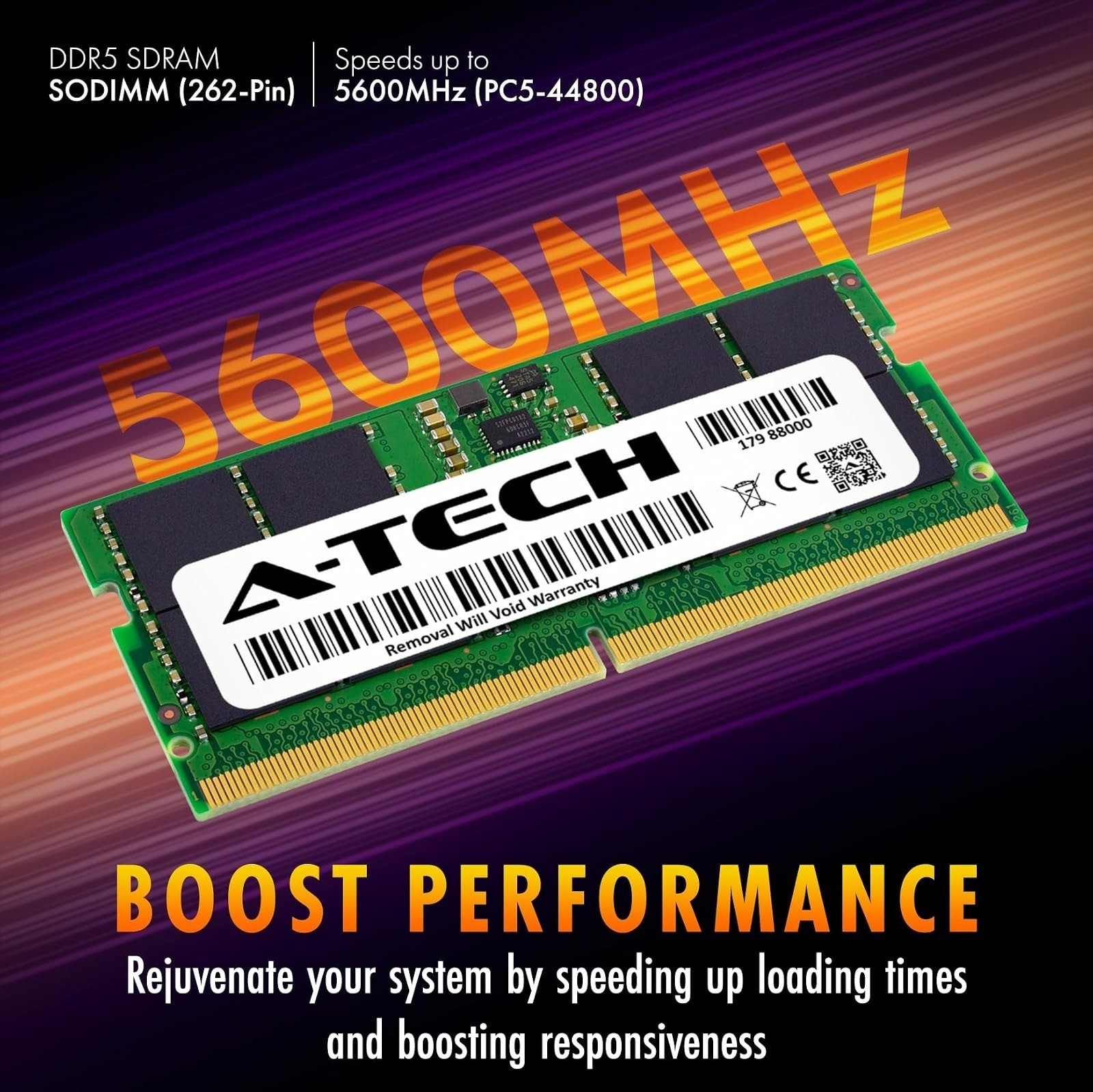16GB DDR5 5600MHz SO-DIMM Laptop RAM Memory Module