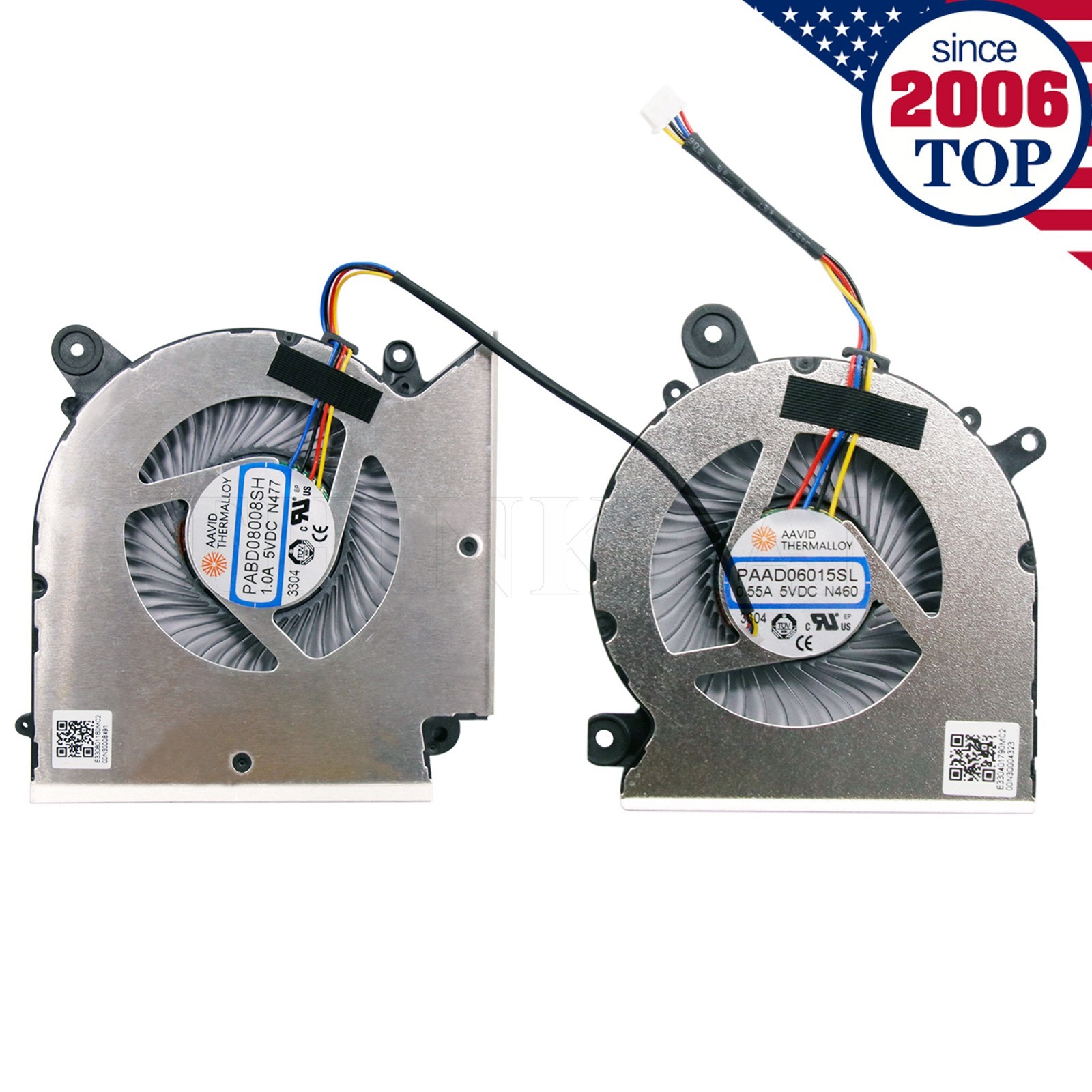 New CPU+GPU Fan for MSI Pulse Katana GL66 GL76 MS-17L3 MS-17L4 MS-1583