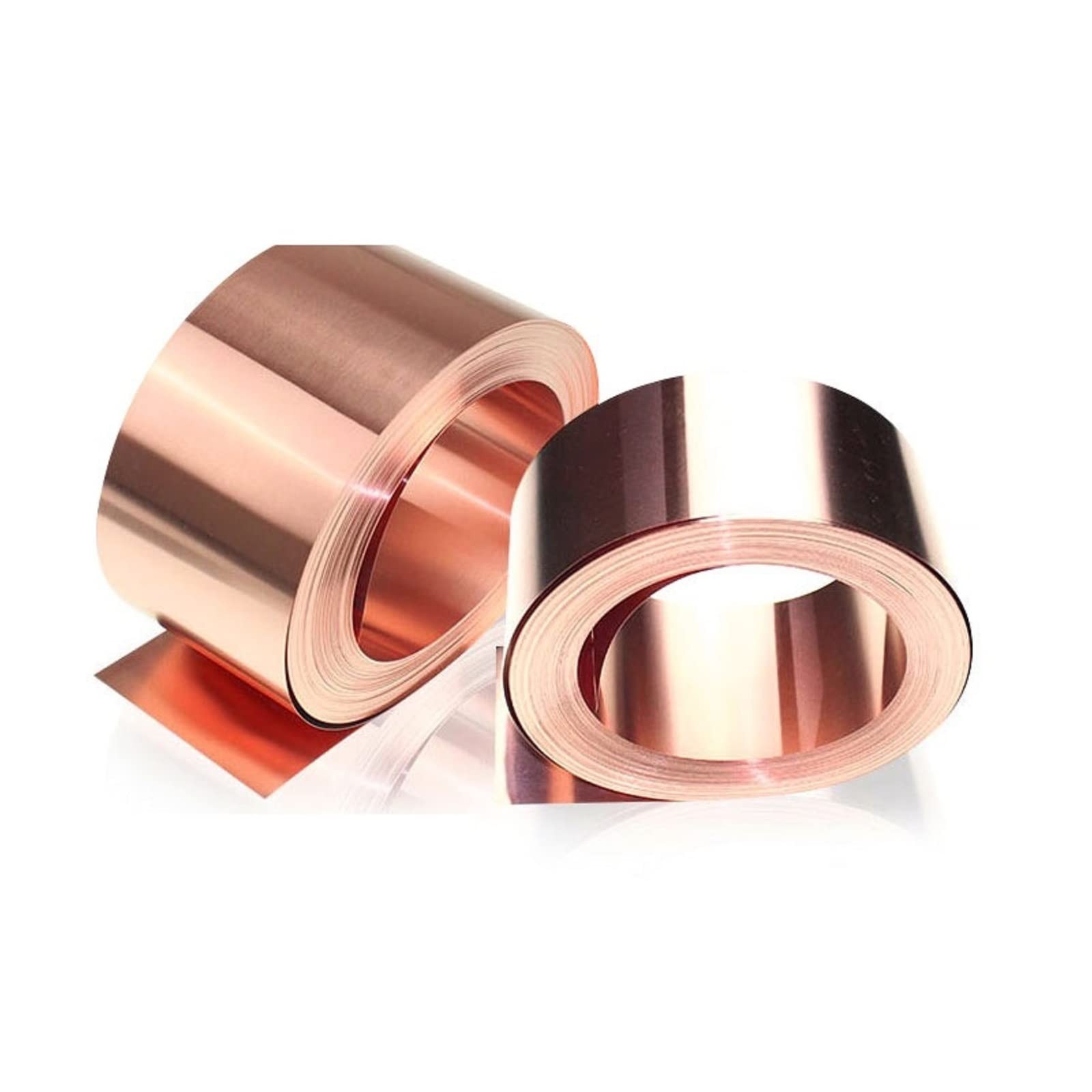 Copper Foil Sheet Metal 0.1mm x 100mm x 2000mm, 1PCS Thin 99.99% Pure Copper …
