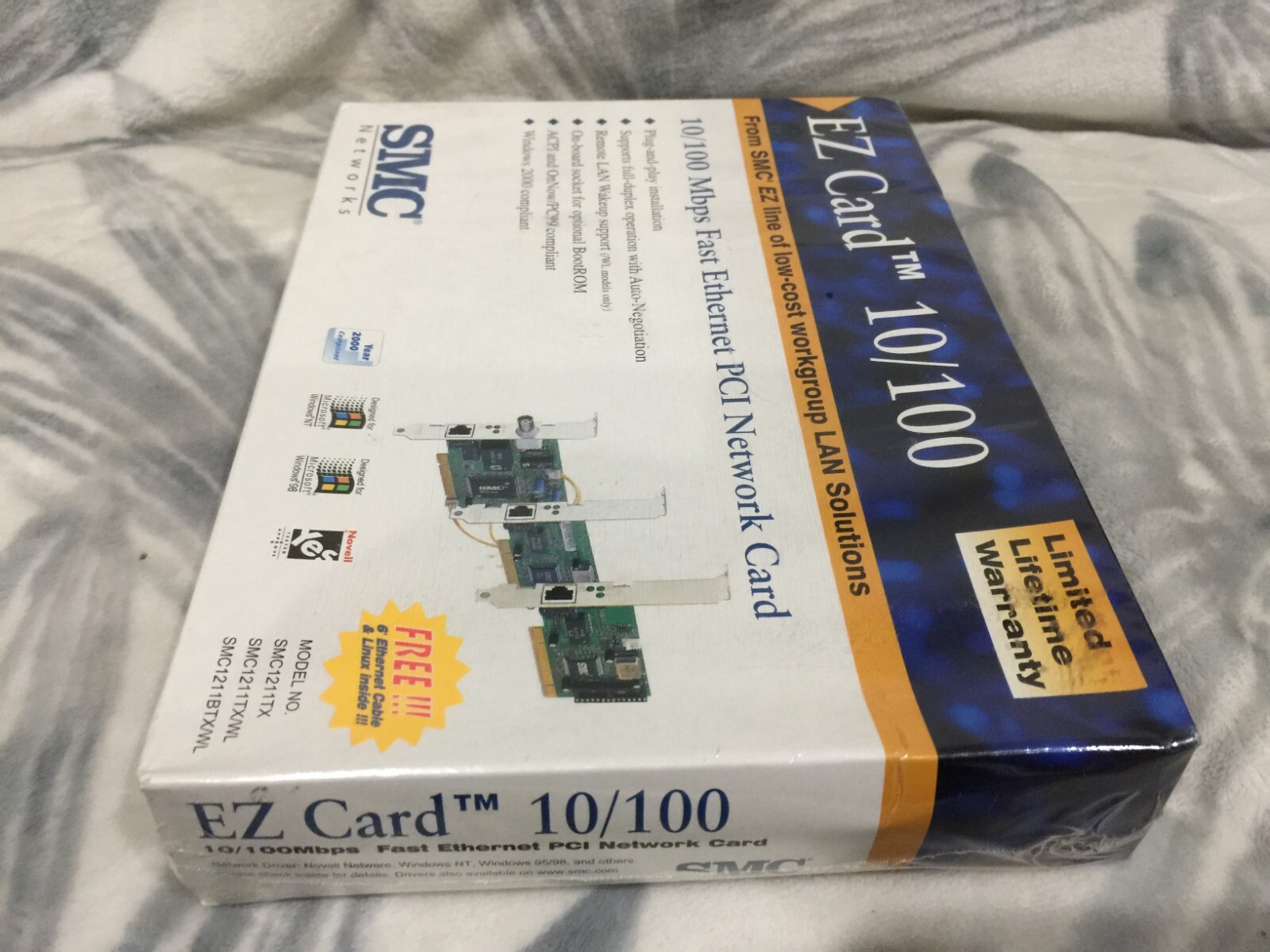 SMC EZ Card 10/100 Mbps Ethernet PCI Network Card SMC 1211TX/WL/BTX/WL