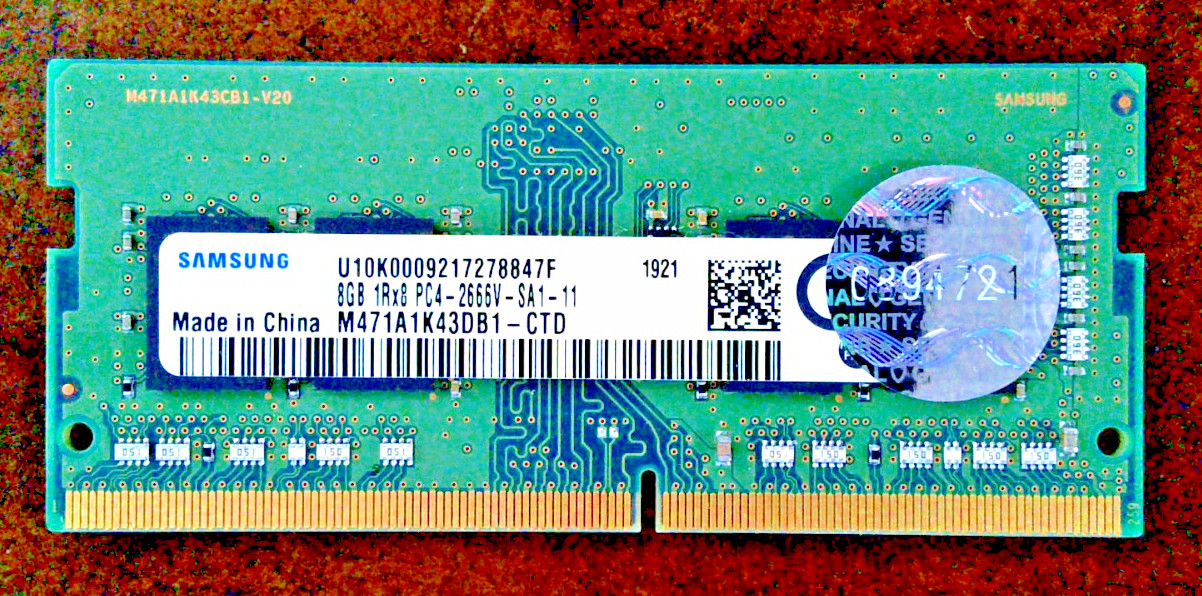DDR4 SODIMM Laptop RAM 4/8/16GB 2133 2400 2666 3200MHz USED WORKING PULL