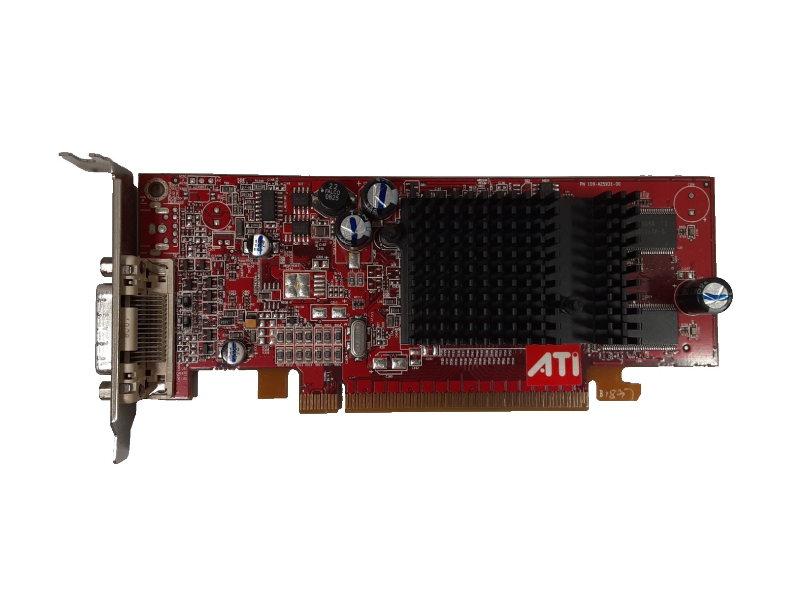 Sun Oracle ATI FireMV 2200 128MB 109-A25931-00 PCI Express DDR Graphics Card