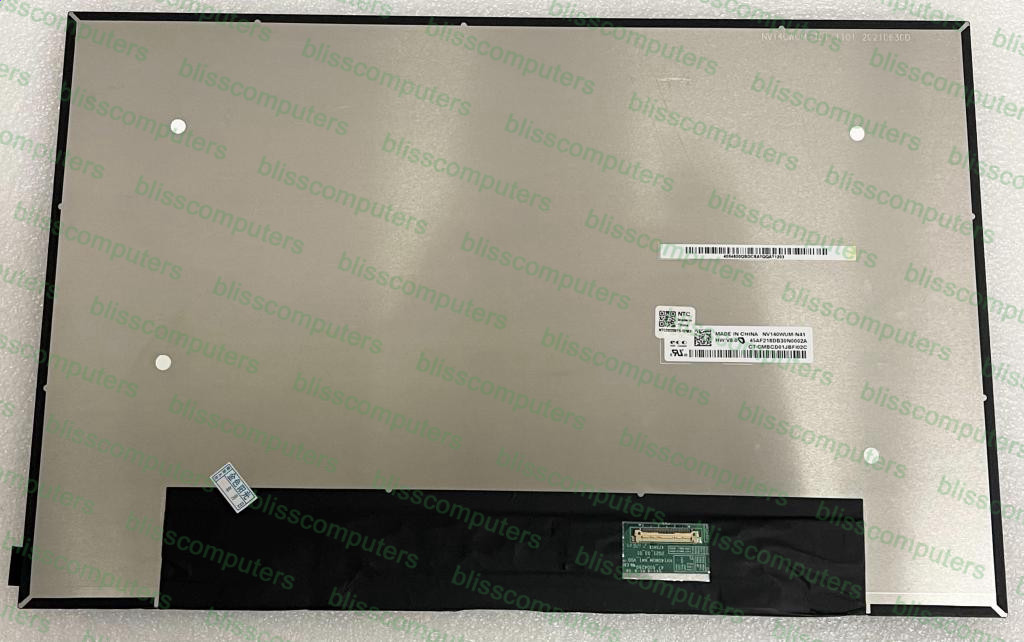 0YCR8T NV140WUM-N42 FHD+ IPS 30 pin Matte 14″ LCD Screen Display 1920×1200