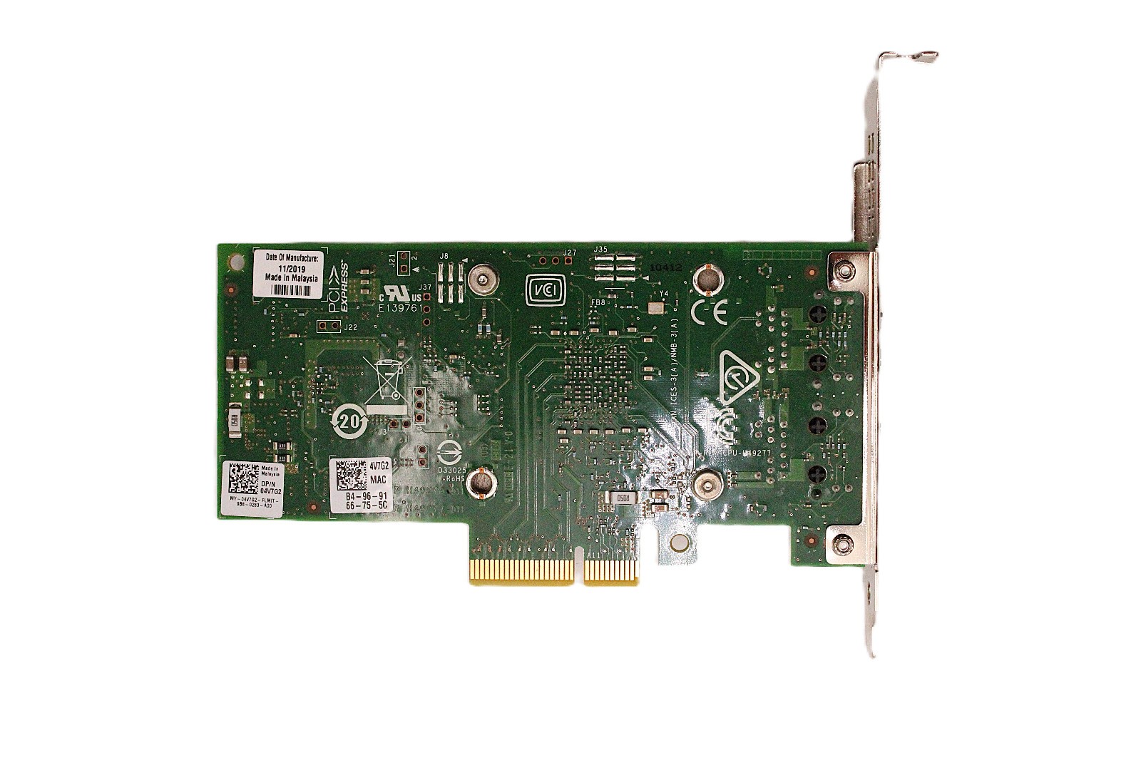 Dell Intel X550-T2 10Gb 2P Ethernet Network Adapter High Profile