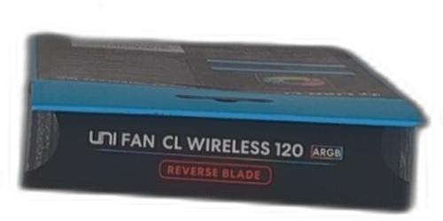 Lian-li Lian Li Uni Fan Cl Wireless 120 – Single Pack (reverse Blade) – 2.4 Ghz