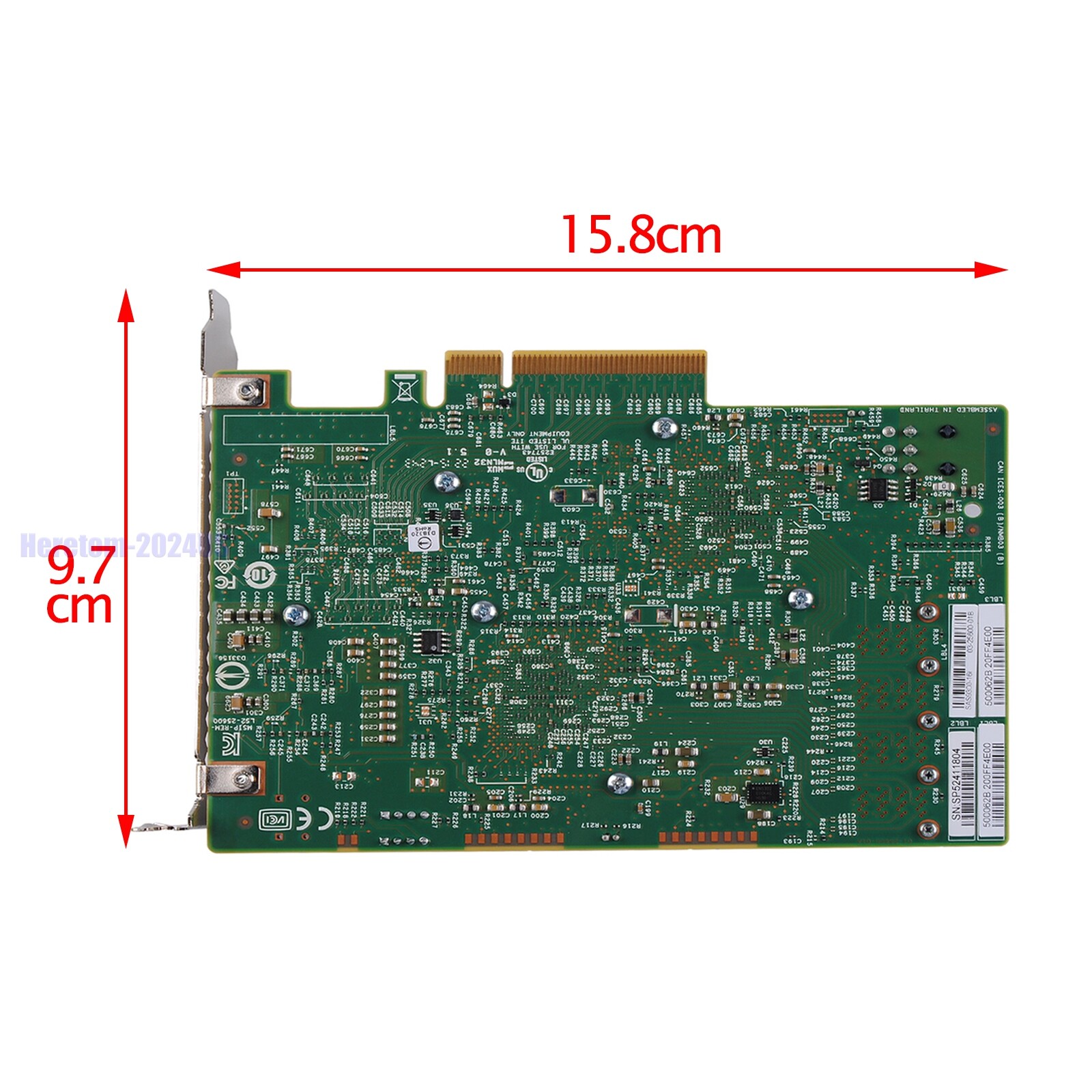New LSI 9300-16i 16-port SAS9300-16I 12GB/s HBA IT Mode ZFS TrueNAS UNRAID US