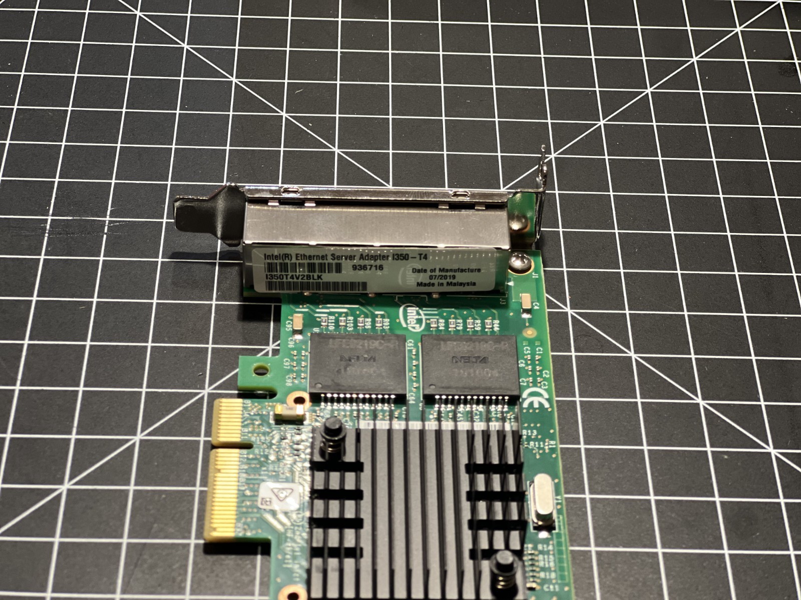 I350T4V2 Original Intel 1GbE Ethernet Server Adapter I350-T4V2 Free Shipping
