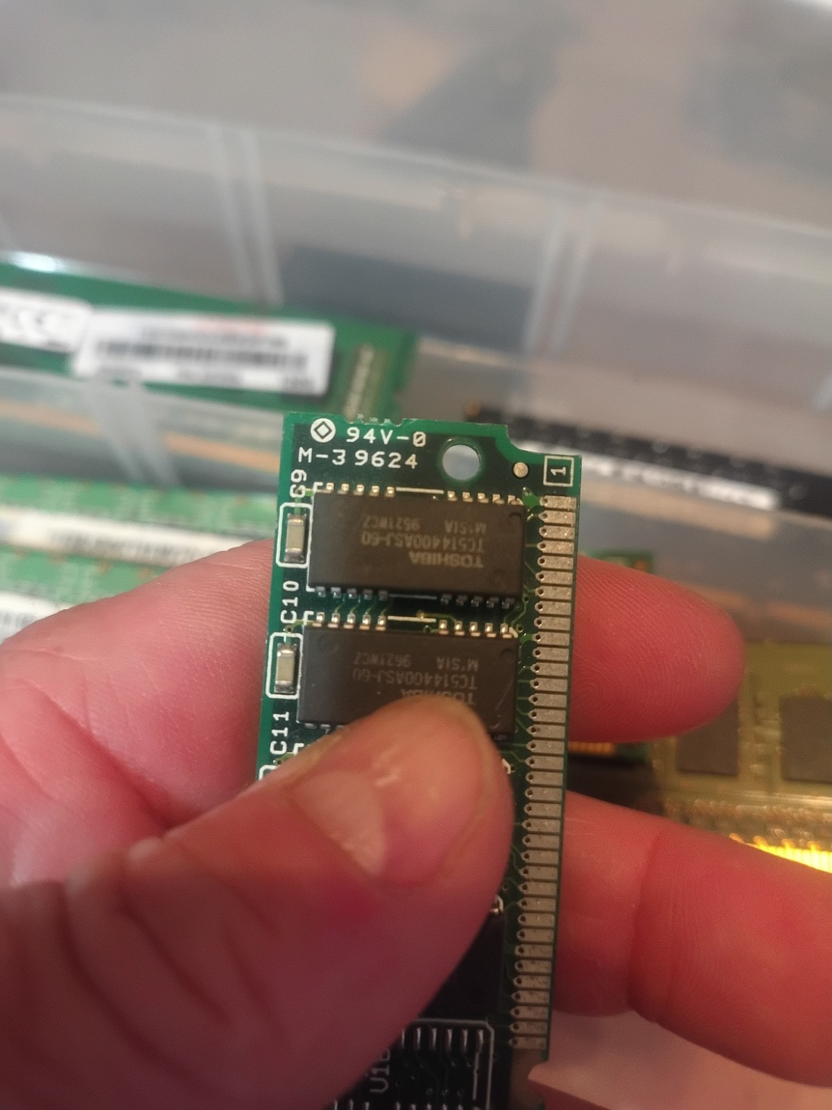 16MB RAM EDO SIEMENS SIMM 72-pin (1x16MB) double-sided