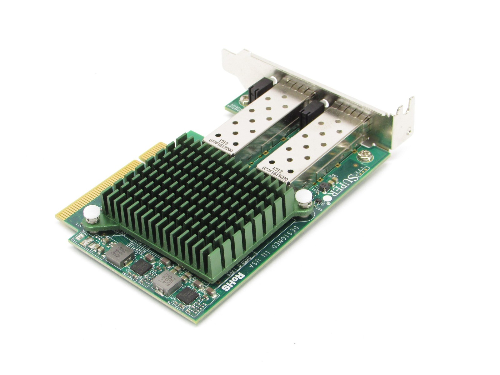 Supermicro Intel X520-DA2 Dual Port AOC-STGN-I2S Rev2 Network Adapter Controller