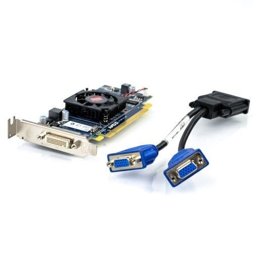Dell AMD ATI Radeon 512MB PCI-E x16 DMS-59 w/ Dual VGA – Low Profile
