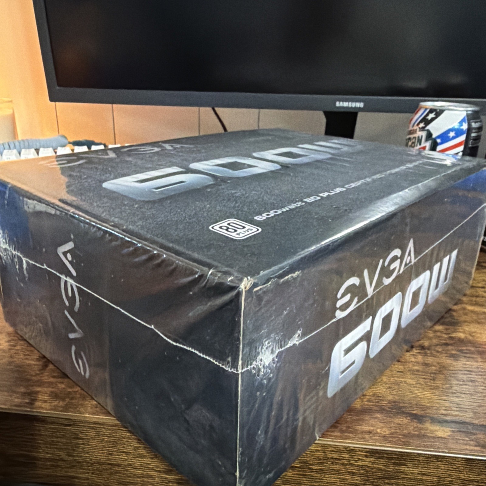 New & Sealed EVGA 600W 80 Plus Certified Power Supply (100-W1-0600-K1)
