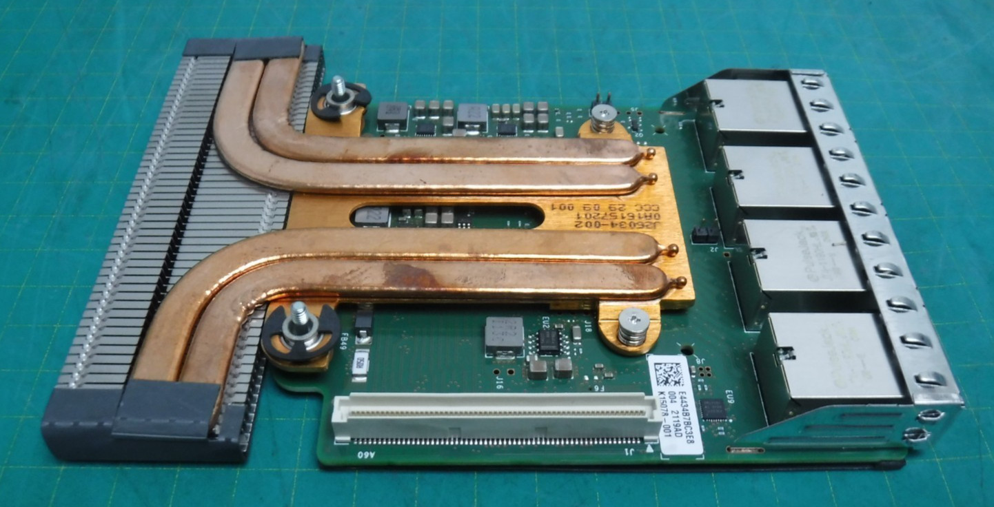 Dell 064PJ8 Intel X550 10GB RJ-45 Quad-Port Card