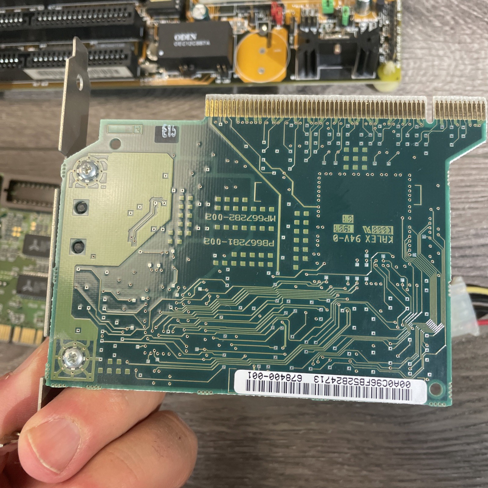 UNTESTED Gold SOYO SY-4SAW2 Intel 486 Motherboard Combo Trident Daytona 64T PCI