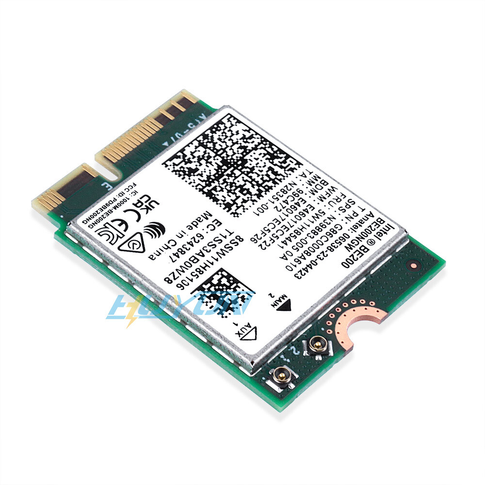 Intel WiFi 7 BE200 BE200NGW NGFF M.2 Wifi Card Tri-band PC wifi Bluetooth 5.4