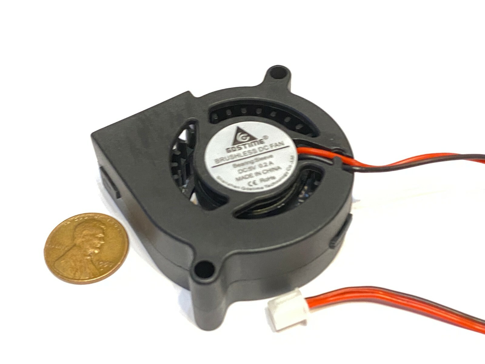 4 Pieces 5020 50mm 5cm 5v fan Brushless Centrifugal Blower computer Gdstime C52