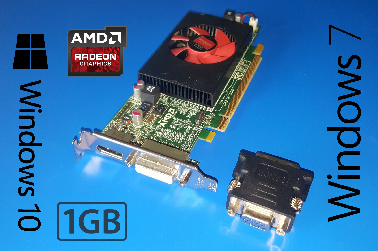Dell Optiplex 7010 7020 9010 9020 Windows 10 Slim Low Profile SFF Video Card
