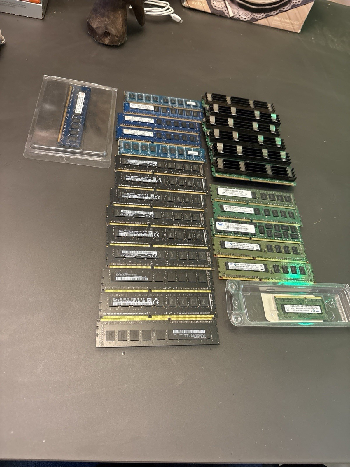 Mix Ram Lot Gold Mining SOLD AS-IS For Parts Unknown Condition 27 Pieces Lg Lot