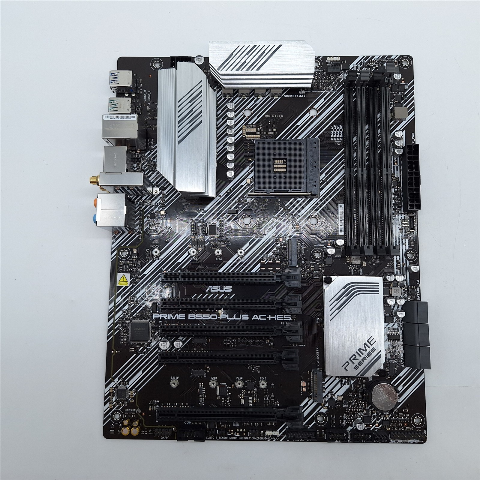 ASUS Prime B550-PLUS AC-HES AMD AM4 (3rd Gen Ryzen) ATX Motherboard
