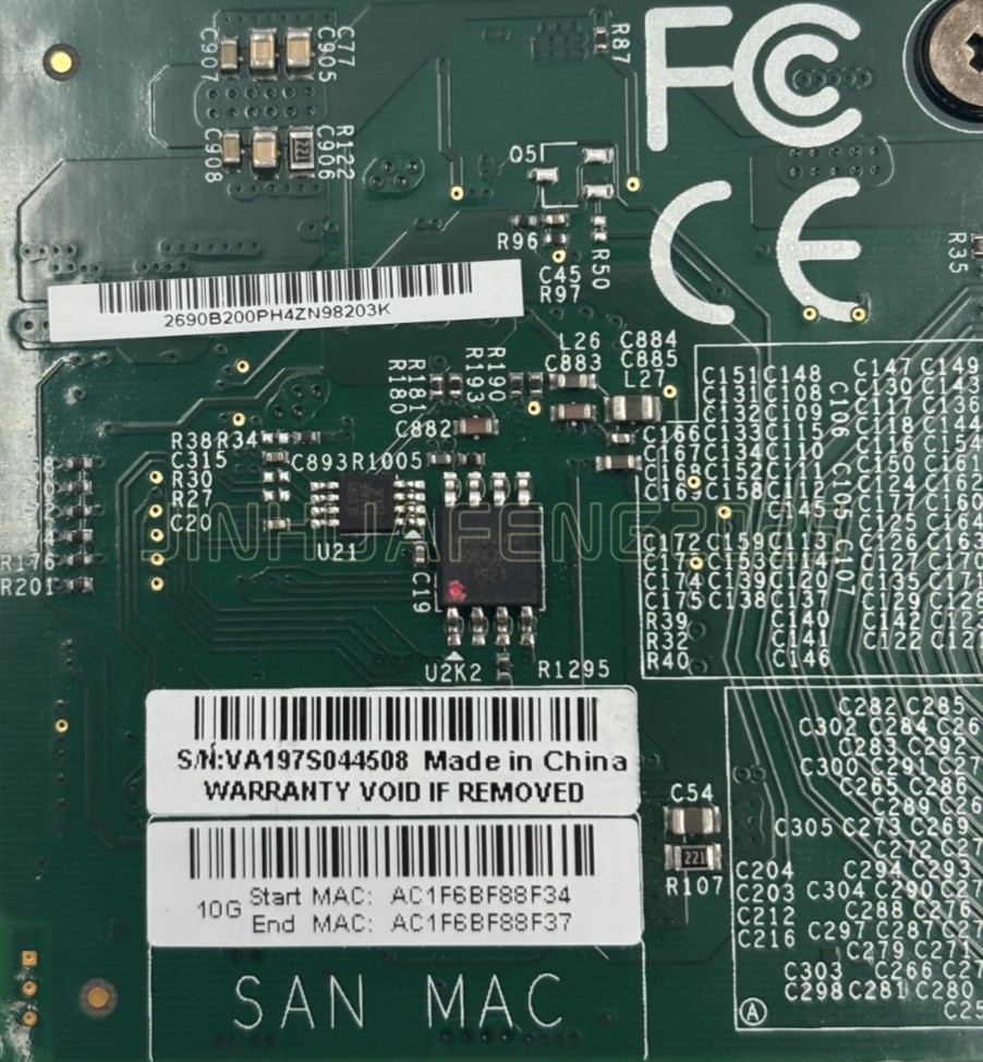 Supermicro AOC-STG-i4T 10Gigabit BaseT Quad Port 4xRJ45 SFP+ X710-T4