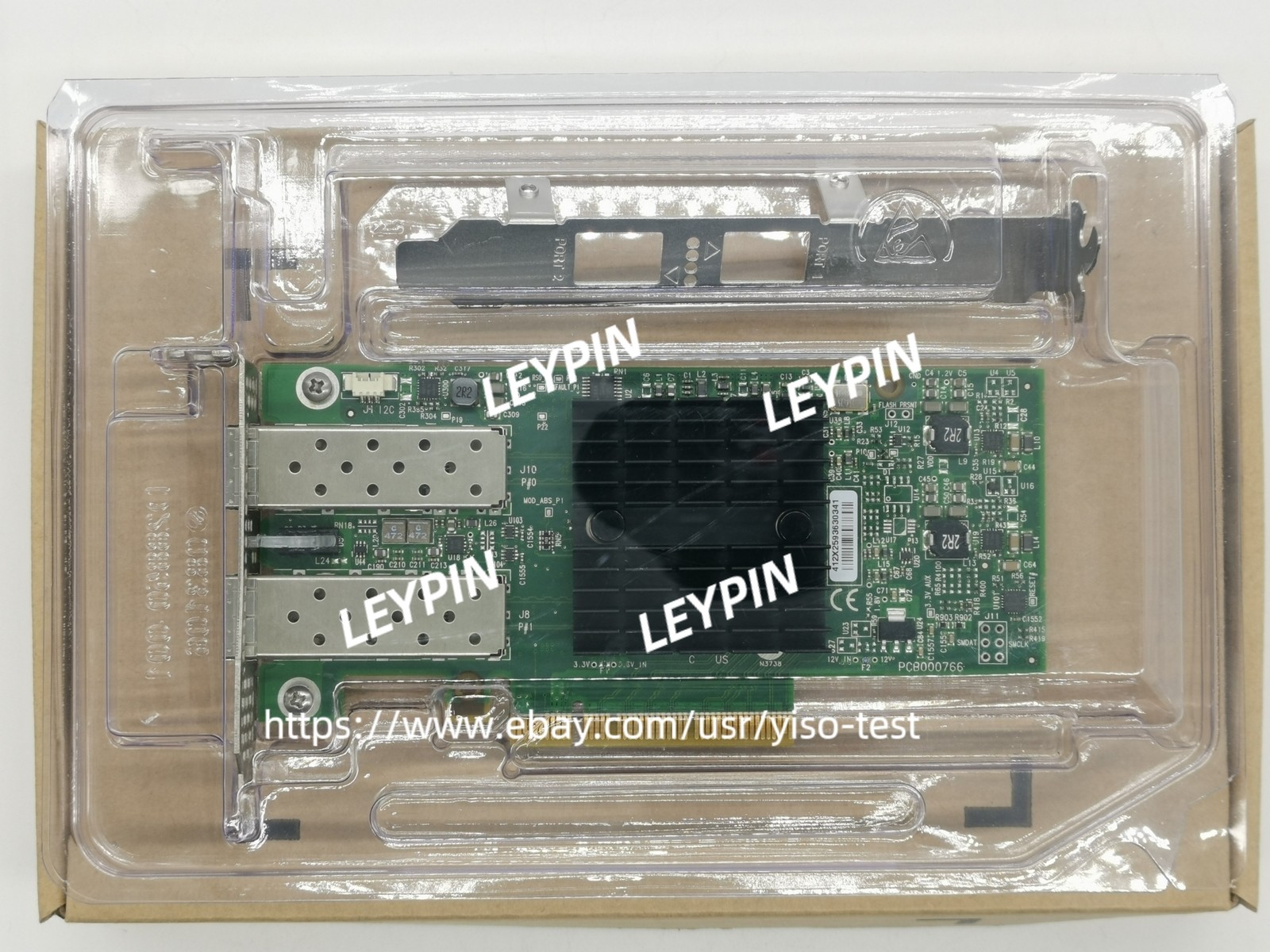 Dell Mellanox ConnectX-3 10Gb SFP+ Dual Port CX322A Network Card – YHTD6 0YHTD6