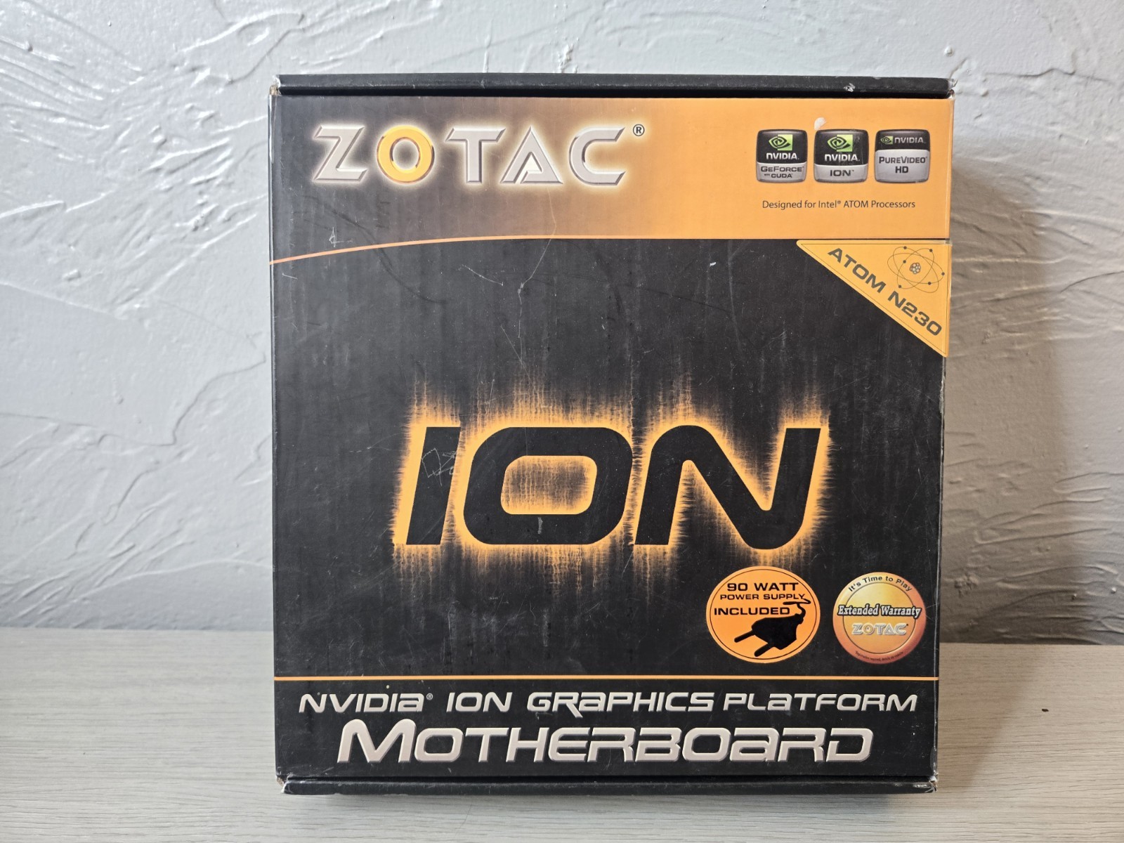NEW Zotac ION Atom N230 Motherboard ” See Photos And Description”
