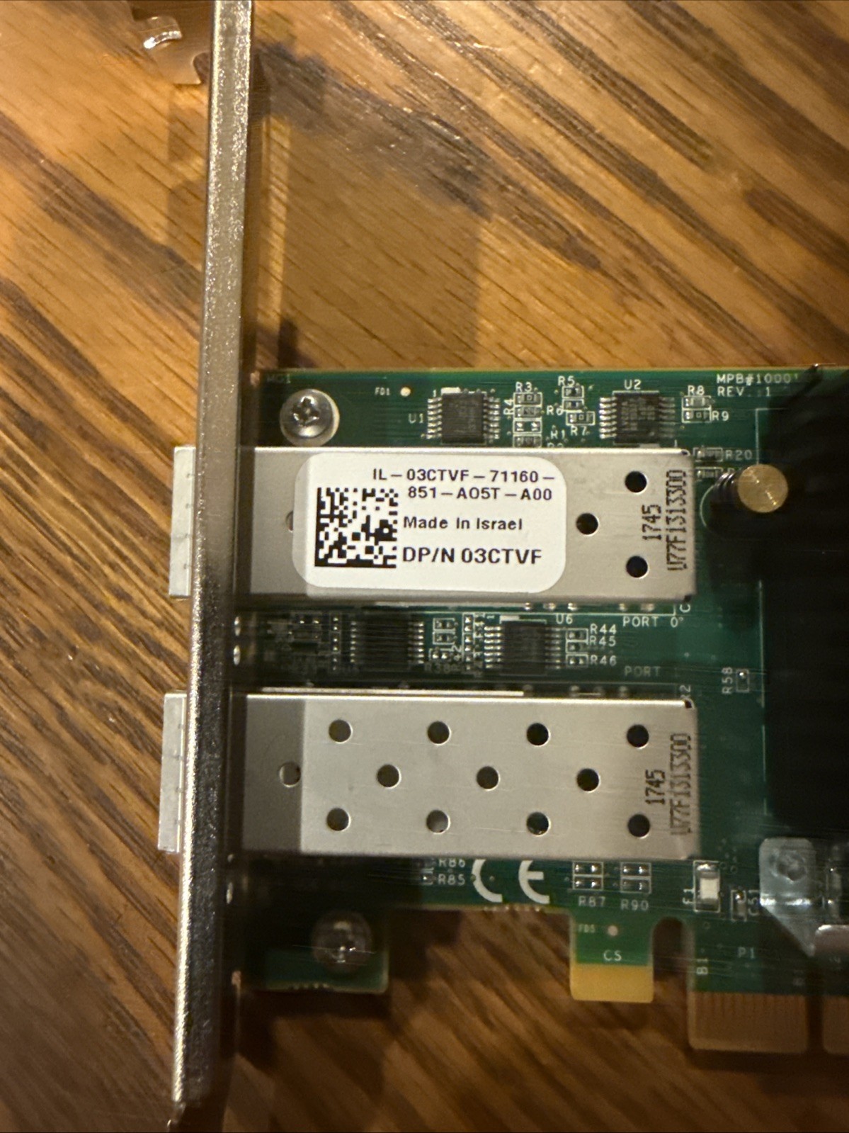 Silicom PE210G2SPI9A-XR 10Gb Dual Port SFP Ethernet Adapter Card HIGH