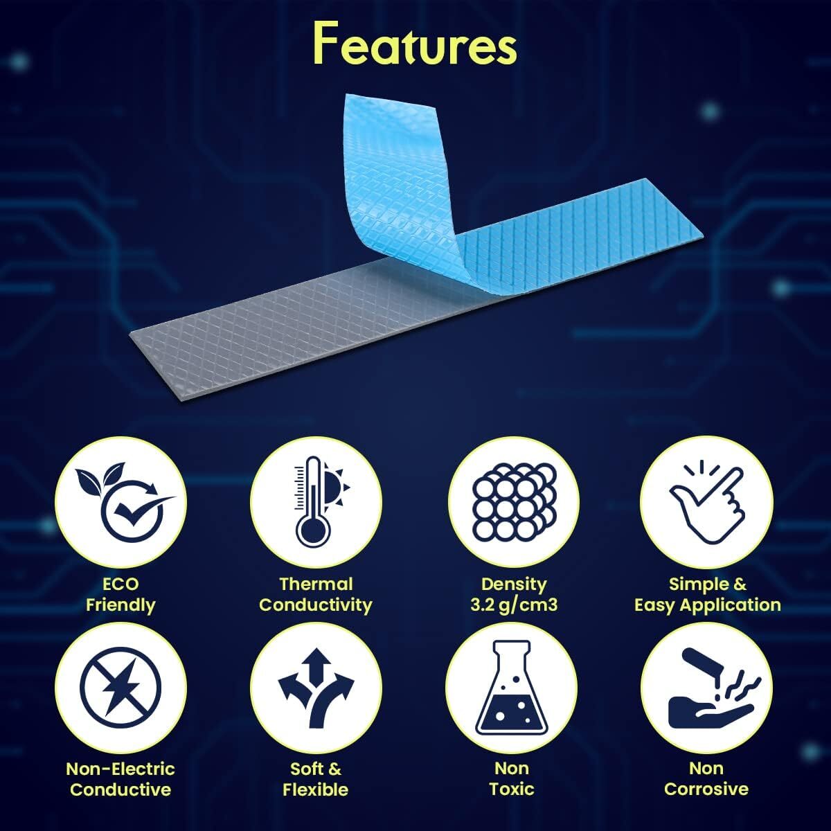 Gelid Solutions GP-Ultimate Thermal Pad 120×20 (0.5mm, 1mm, 1.5mm, 2mm, 3mm)