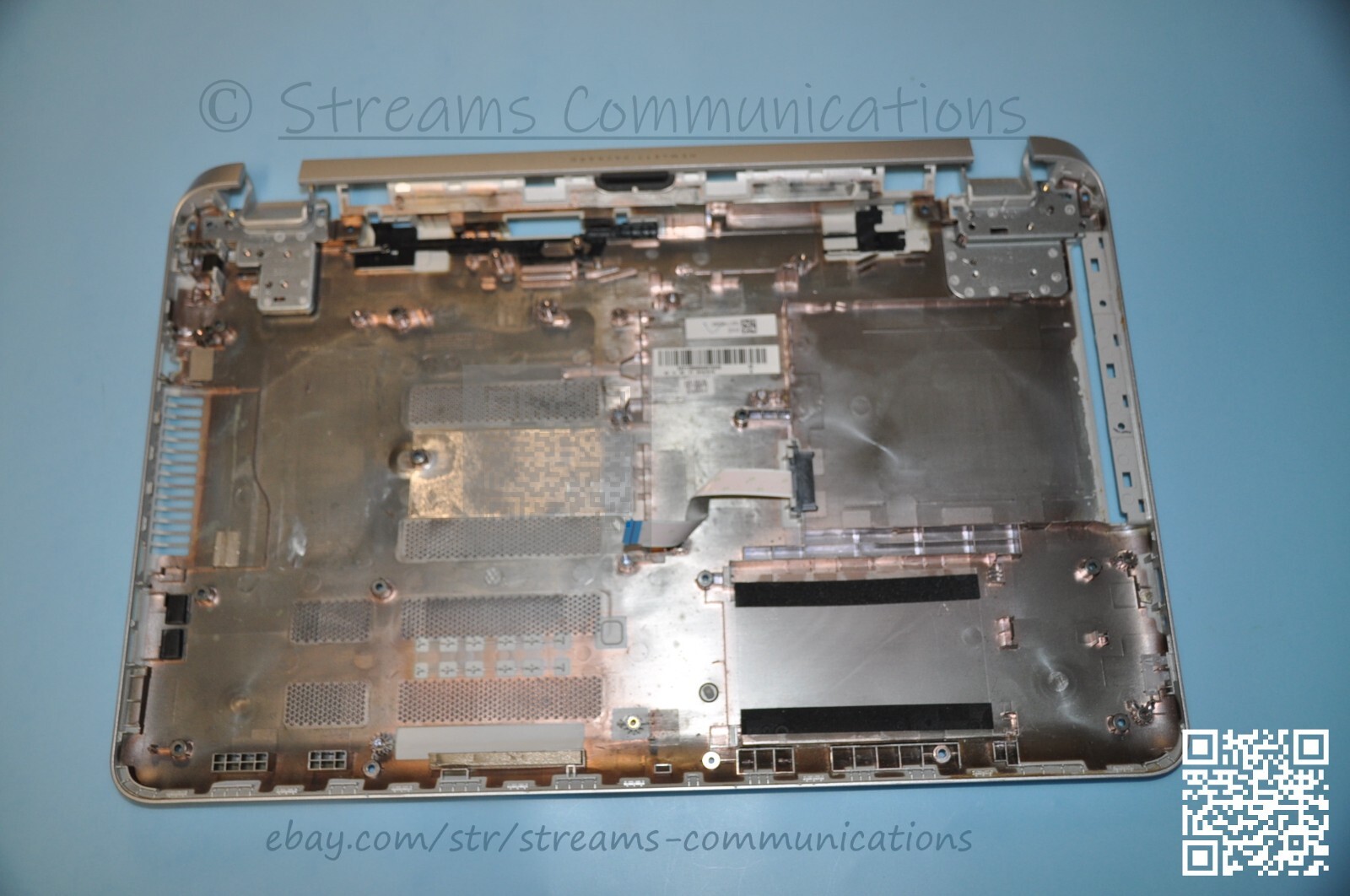 HP Pavilion 17-F 17-f053us 17.3 in Laptop Bottom Case / Base Enclosure (Silver)