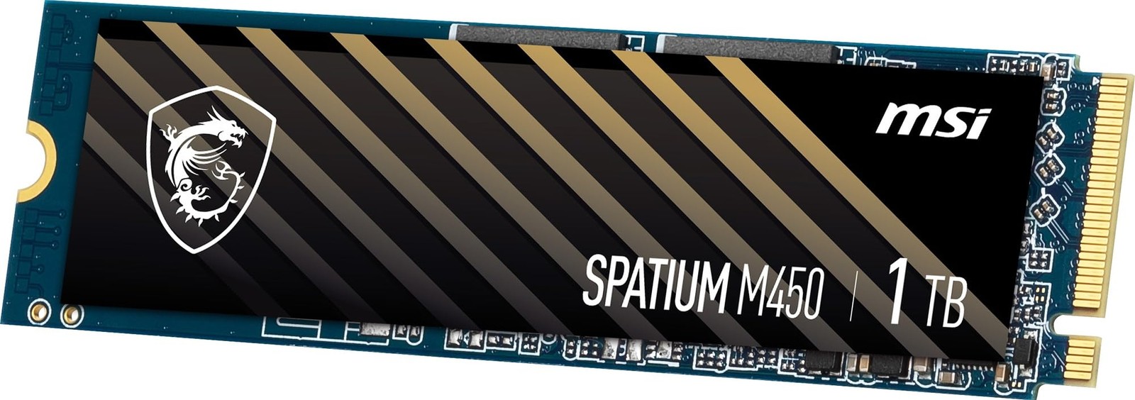 msi SPATIUM M450 PCIe 4.0 NVMe 0.1″ x 0.9″ x 3.1″, Information Not Available