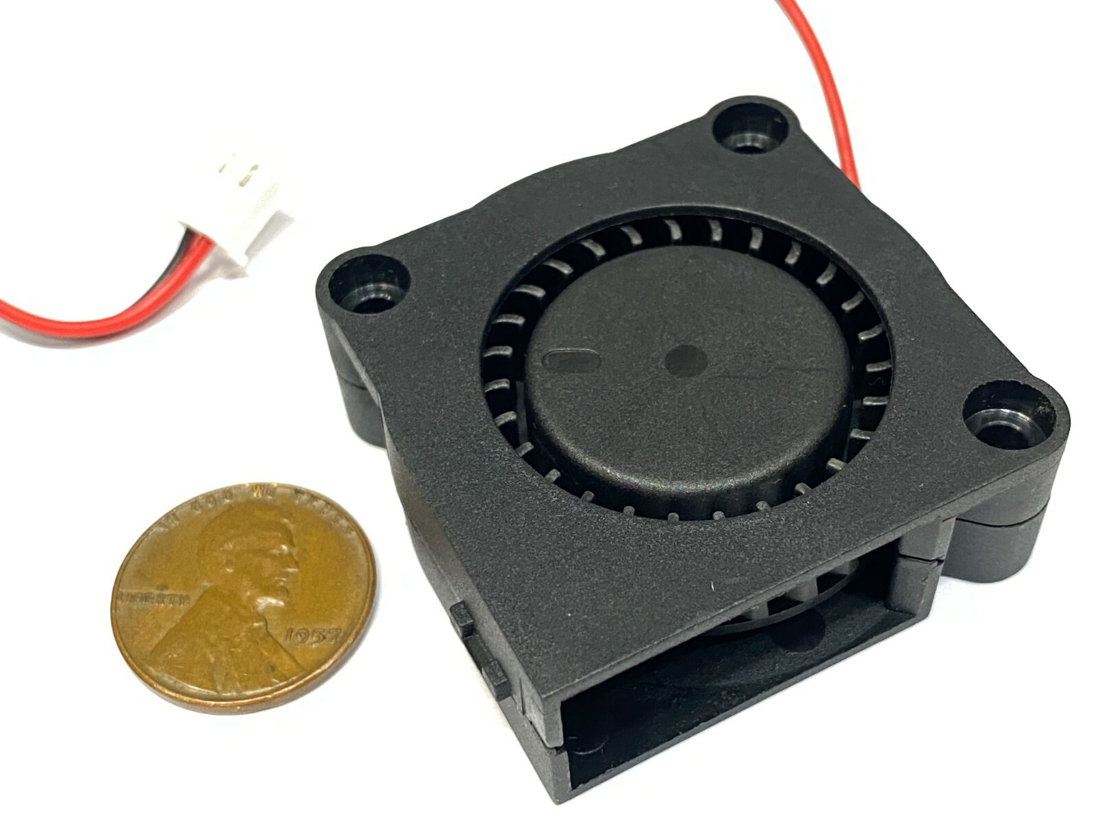 4 Pieces 24V Brushless 4015 Cooling Fan Blower 2pin 40mm 3D Printer Computer E36