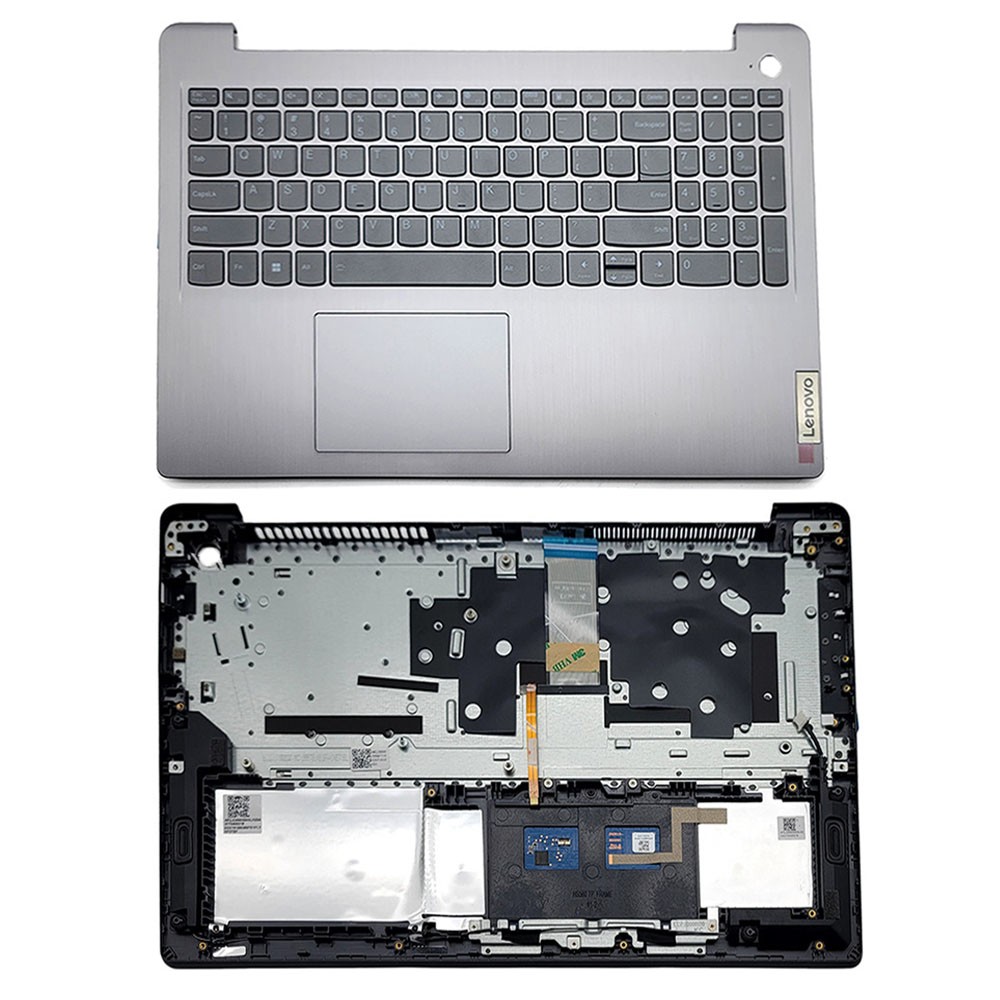 New Palmrest Keyboard Backlit Touchpad For Lenovo ideapad 3 15ABA7 3 15IAU7 Gray