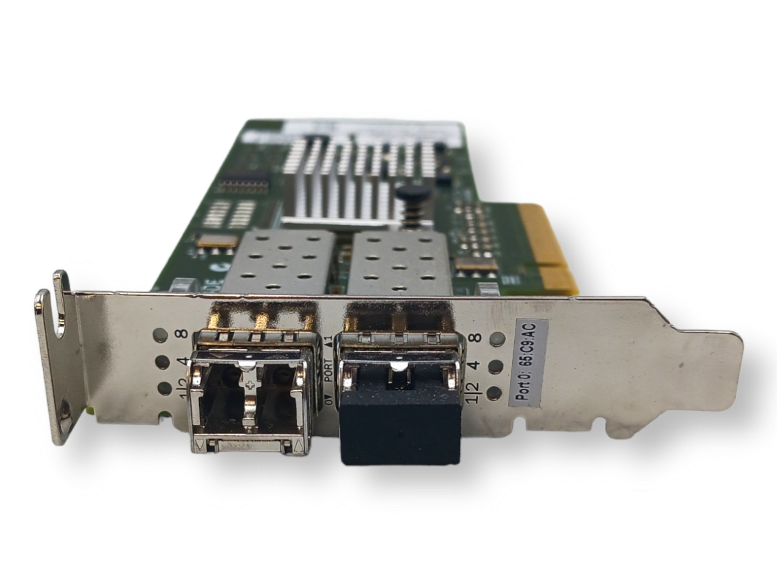 (2) Dell Brocade 8 Gb/s 2-Port PCIe 2.0 x8 FIBRE CHANNEL HBA CARD 825 w/ 2SPF