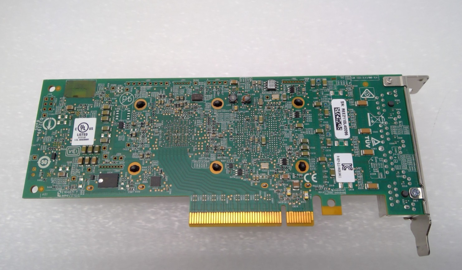 JKT42 Dell QLogic QL41164HLRJ Quad Port 10Gb RJ-45 Network Card QL41164HFRJ