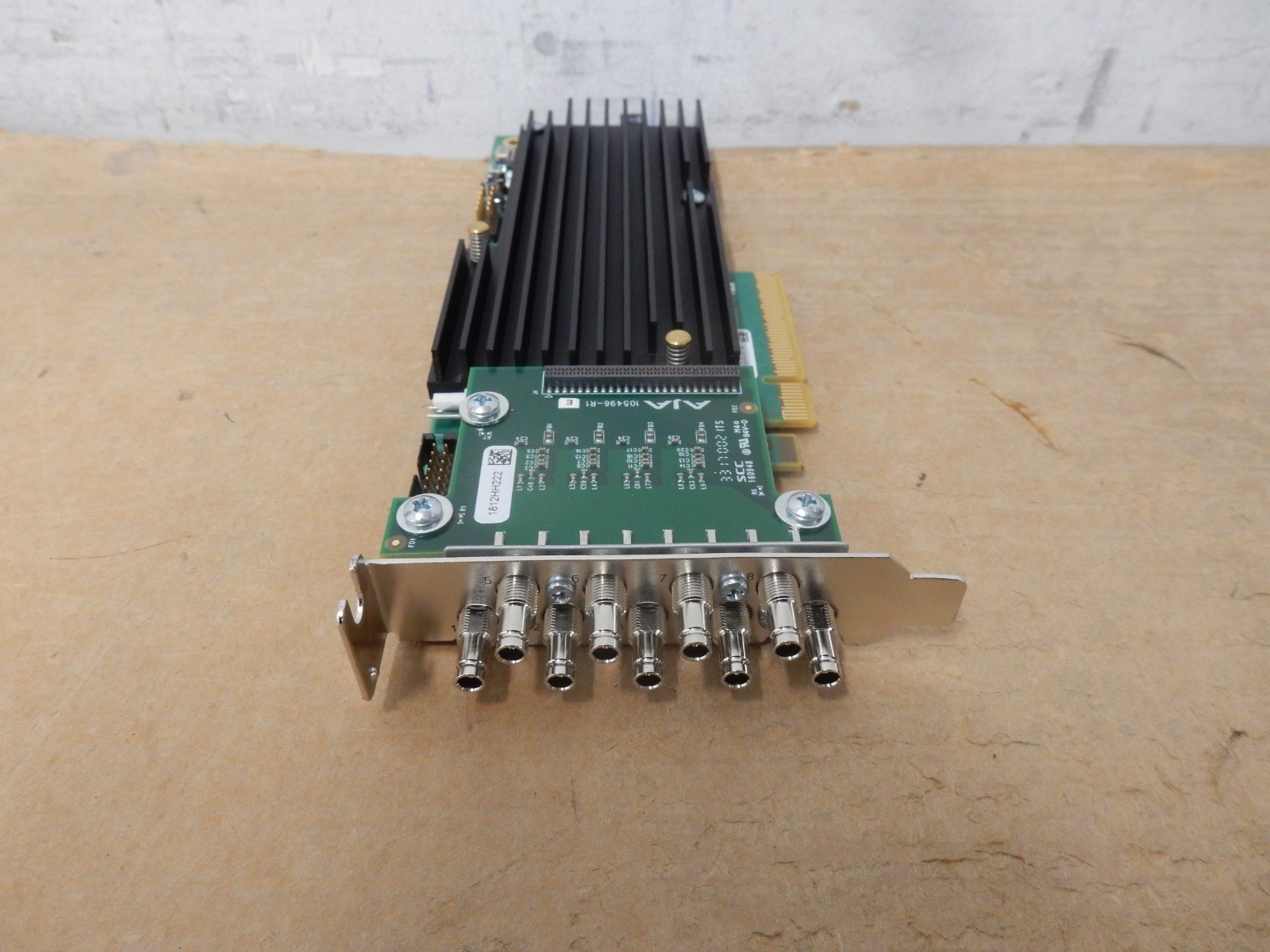 AJA CRV88-9-T-NF 8-Channel 3G-SDI I/O Card