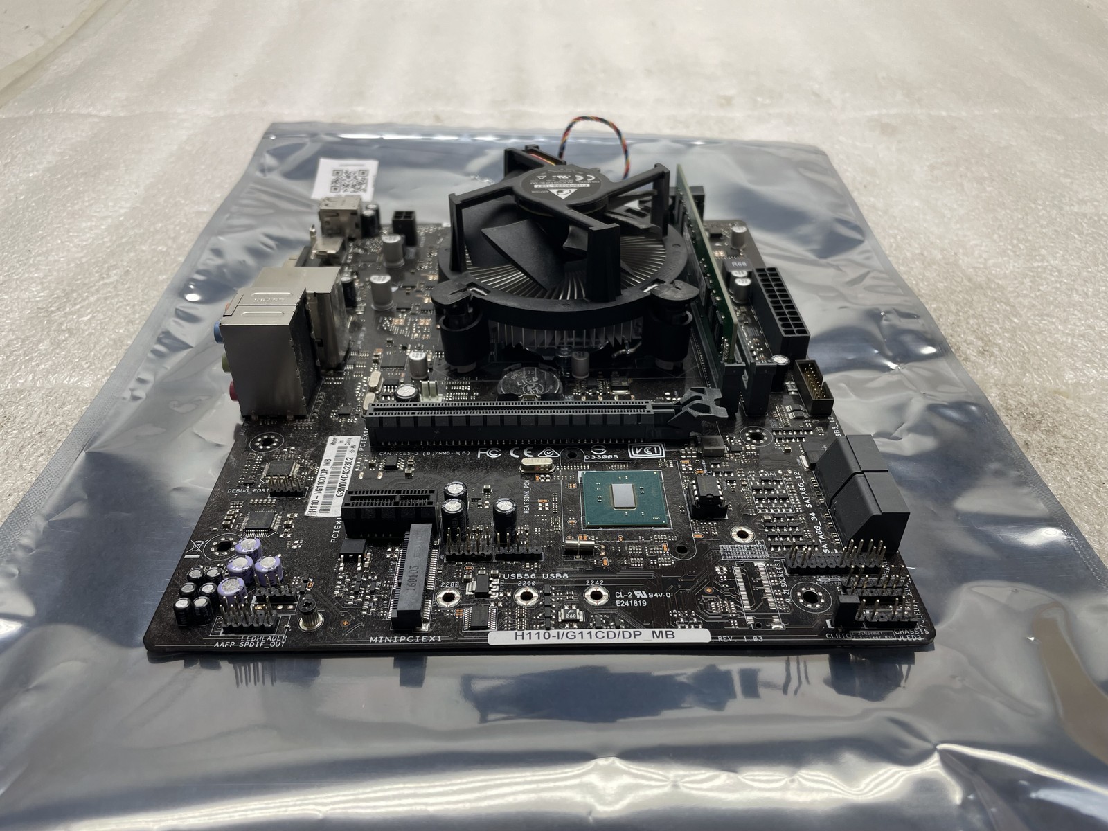 ASUS H110-I/G11CD/DP mATX Core i5-6400 2.7GHz 8GB DDR4 RAM NO IO SHIELD