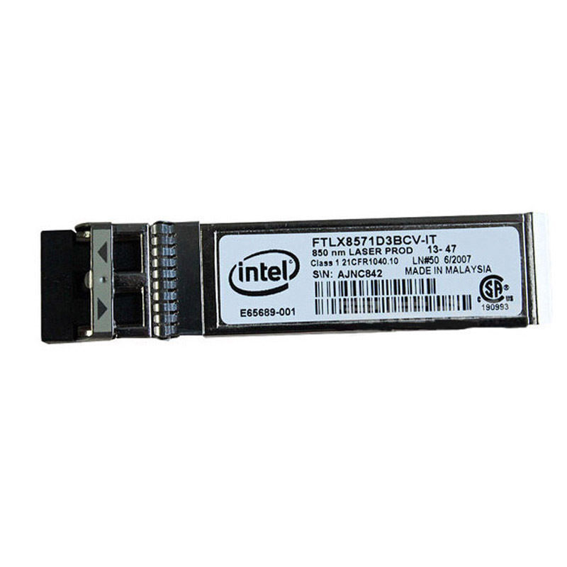 Intel X520-DA1 E10G41BTDA 10GbE Network Adapter+ E10GSFPSR Intel FTLX8571D3BCV
