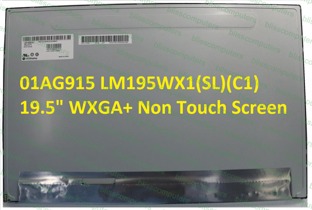 19.5″ LED LCD Display Screen Panel REPLACEMENT 1440×900 Lenovo AIO 01AG915