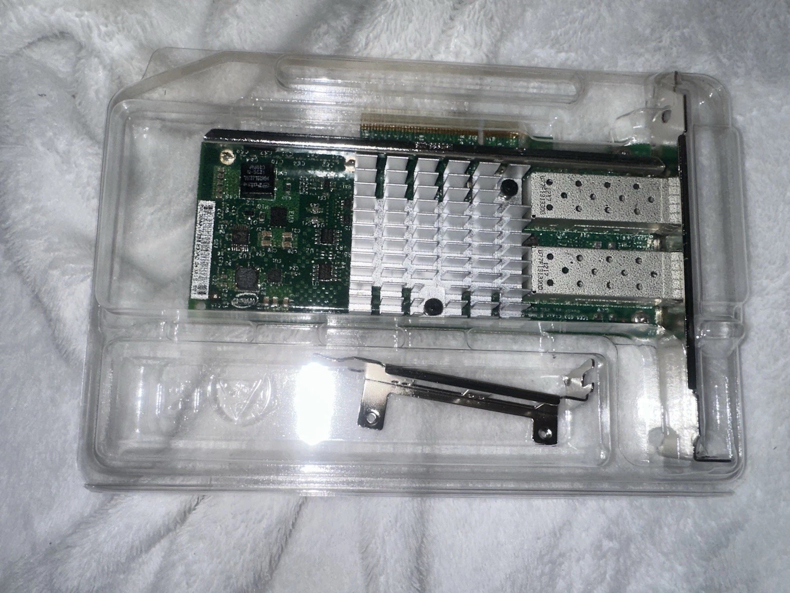 Lot of 2 X520-DA2 IBM/INTEL DUAL PORT 10GbE SFP+ ADAPTER 49Y7961 49Y7962 49Y7960