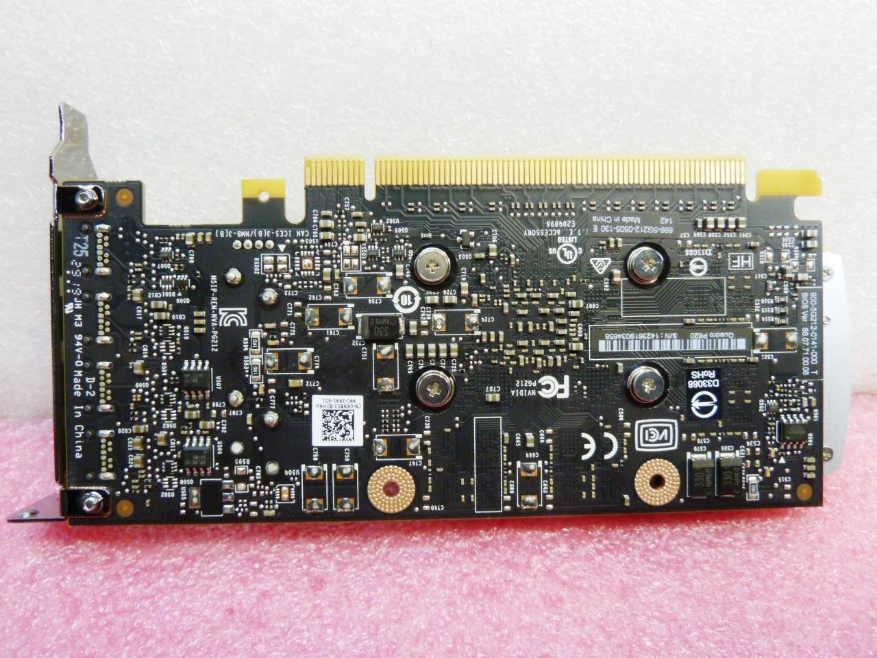DELL NVIDIA Quadro P620 2GB GDDR5 PCIe 4xMiniDP PCle Video Graphics Card | KN802