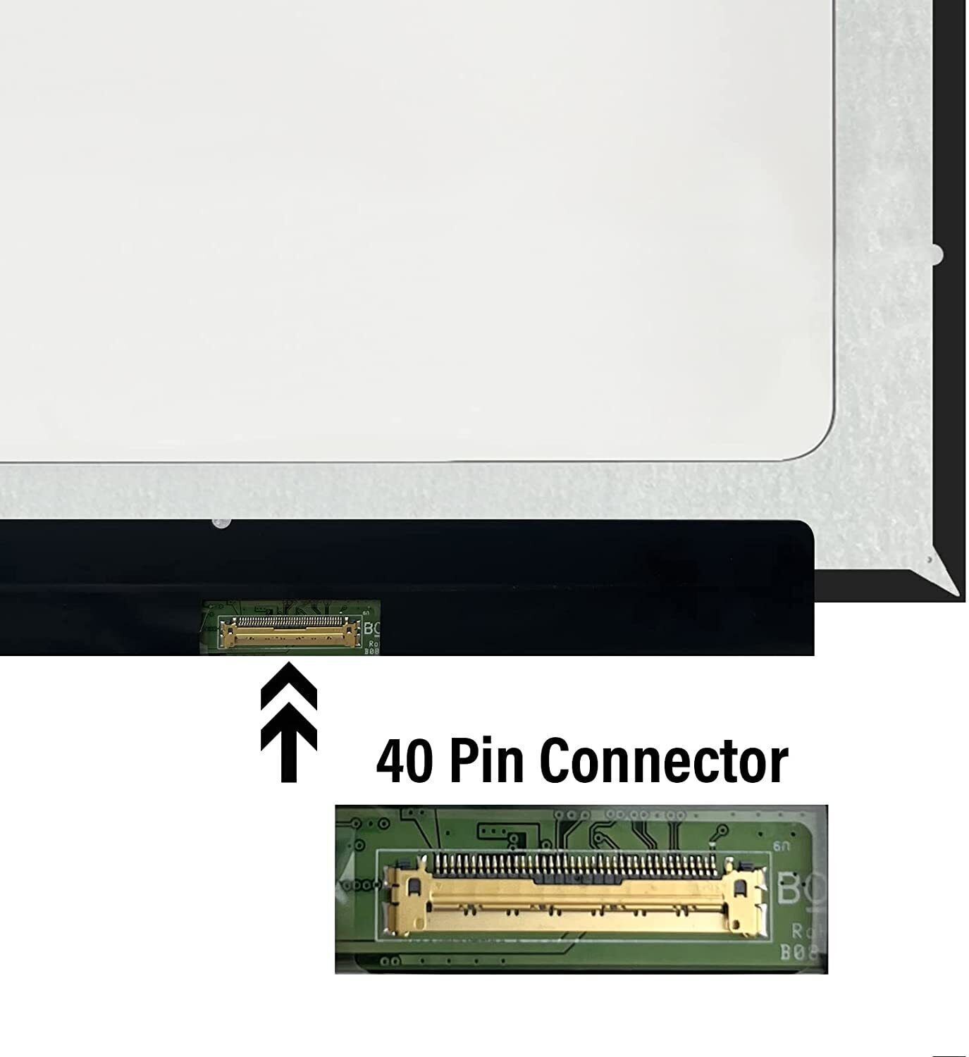 New 16.1″Gaming N161HCA-GA1 NV161FHM-NY1 144HZ 40Pins IPS LCD LED Clevo N960TP6.
