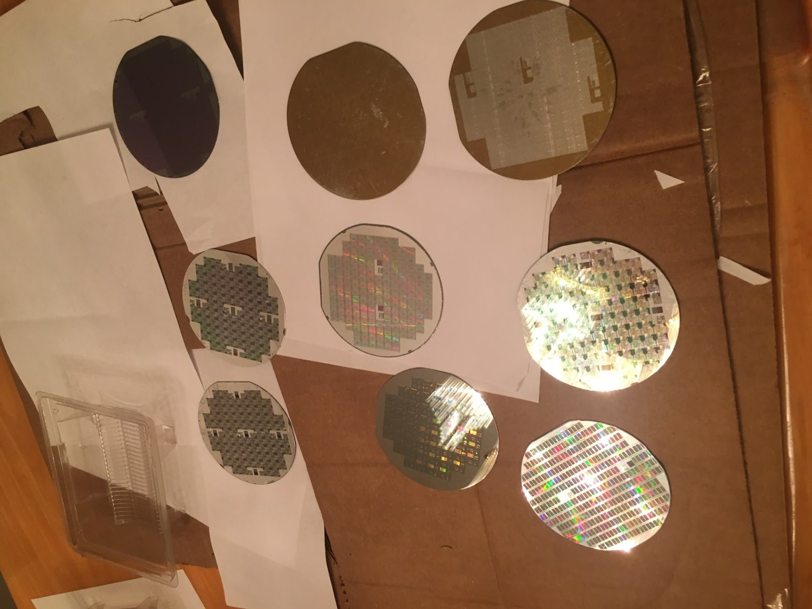 4″ Unknown Silicon Wafer 1980s Extremely Rare